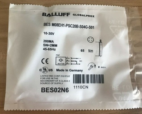 BALLUFF BES M08EH1-PSC20B-S04G-S01 Sensor One Free Shipping