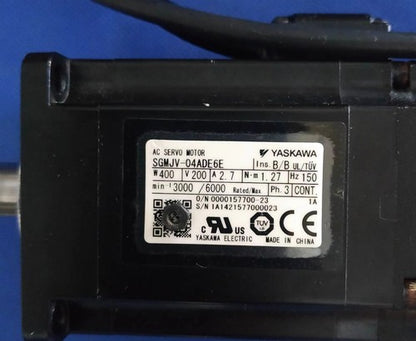 Yaskawa SGMJV-04ADE6E Servo Motor 1PC ping SGMJV04ADE6E