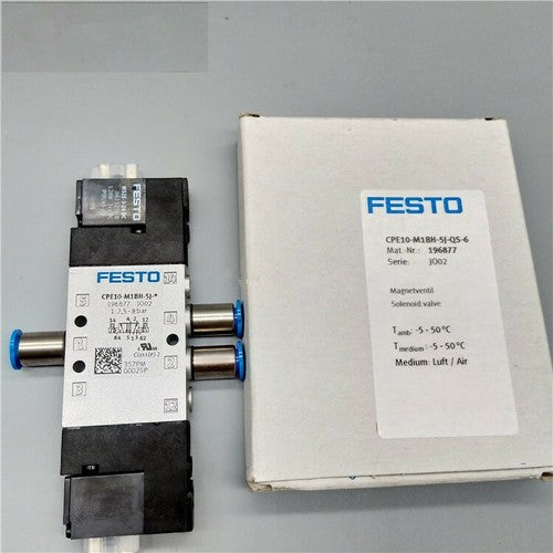 Festo CPE10-M1BH-5J-QS-6 196877 Solenoid Valve One Free Shipping