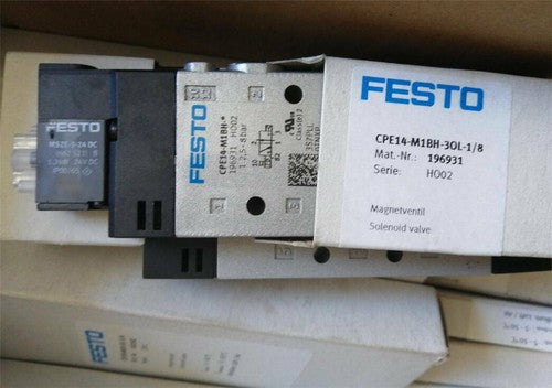 Festo CPE14-M1BH-3OL-1/8 196931 Solenoid Valve One CPE14M1BH3OL1/8