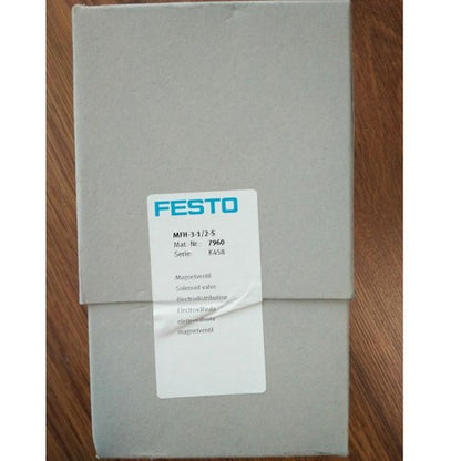 Festo MFH-3-1/2-S 7960 Solenoid Valve One Free Shipping MFH31/2S