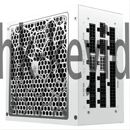 Segotep Muztag Ata Mu-1000G White 1000W ATX3.0 PCIE5.0 80 Plus Gold Power Supply