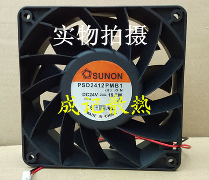 1pcs SUNON PSD2412PMB1 12cm 12038 24V 19.2W Inverter fan