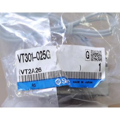 1PC SMC VT301-025G Solenoid Valve Free Shipping VT301025G