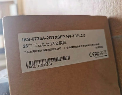 1PC  Moxa IKS-6726A-2GTXSFP-HV-T MOXA Managed Industrial Ethernet Switch