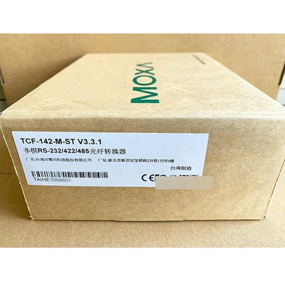 1PC Moxa TCF-142-M-ST RS232 422 485 Transfer Fiber Converter