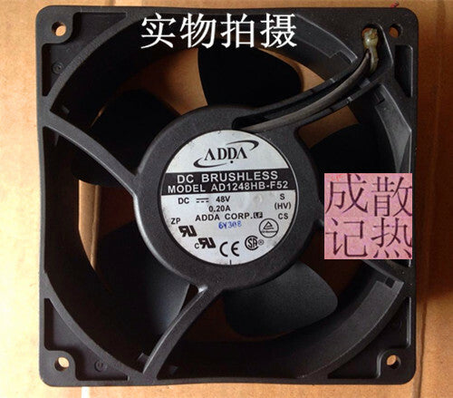 1pcs ADDA AD1248HB-F52 12038 48V 0.2A industrial control inverter cooling fan