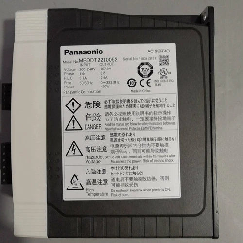 Panasonic MBDDT2210052 Servo Drive 1PC ping