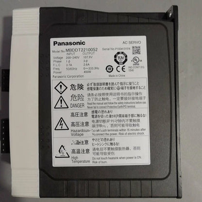 Panasonic MBDDT2210052 Servo Drive 1PC ping