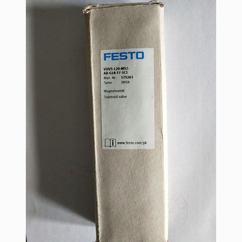 1PC Festo VUVS-L20-M52-AD-G18-F7-1C1 575263 Solenoid Valve Free Shipping