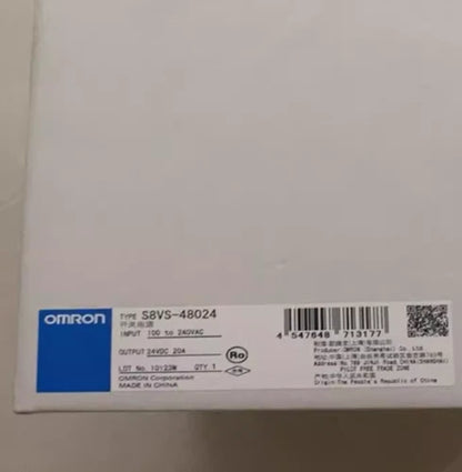 Omron S8VS-48024 Switching Power Supply One S8VS48024 ping