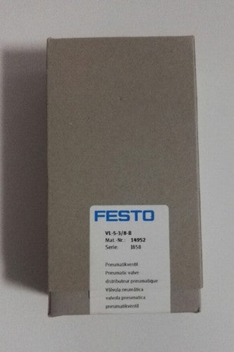 Festo VL-5-3/8-B 14952 Pneumatic Valve One Free Shipping VL53/8B