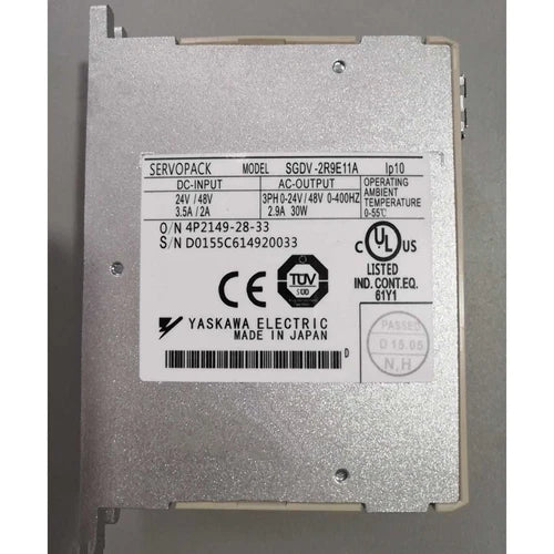 Yaskawa SGDV-2R9E11A Servo Driver 1PC ping SGDV2R9E11A