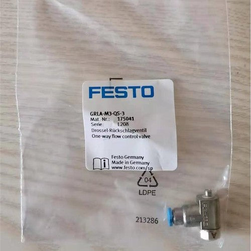 Festo GRLA-M3-QS-3 175041 Valve One Free Shipping