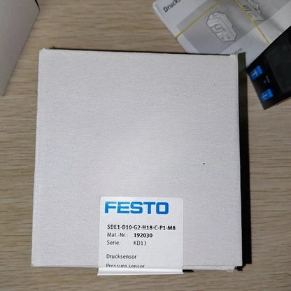 Festo SDE1-D10-G2-H18-C-P1-M8 192030 Pressure Sensor One Free Shipping