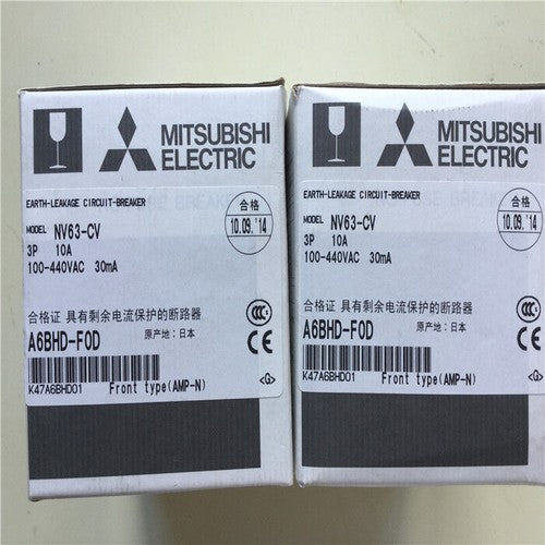 Mitsubishi Circuit breaker NV63-CV 3P 30MA 10A 1PC ping
