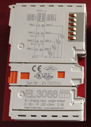 Beckhoff EL3068 PLC Module - 1PC New and Sealed - BECKHOFF