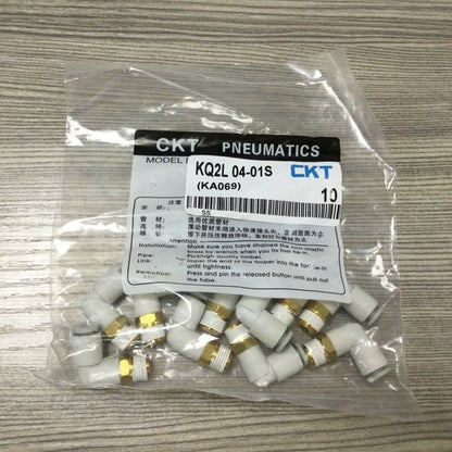 10PCS SMC KQ2L04-01S Connector Free Shipping KQ2L0401S