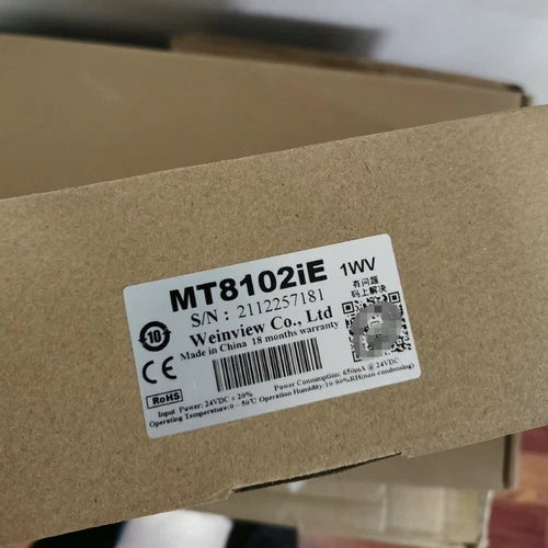 1PC  Weinview MT8100iE touch screen HMI ping