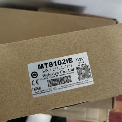 1PC  Weinview MT8100iE touch screen HMI ping