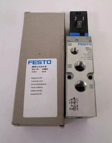 Festo Solenoid Valve MVH-5-1/4-S-B 15903 DC24V One MVH51/4SB