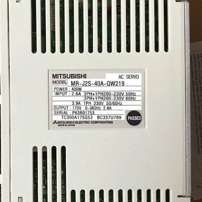 1PC Mitsubishi MR-J2S-40A-QW219 Servo Drive MRJ2S40AQW219 ping