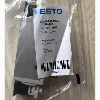 1PCS FESTO Solenoid Valve VUVG-L14-P53C-T-G18-1P3（566501）