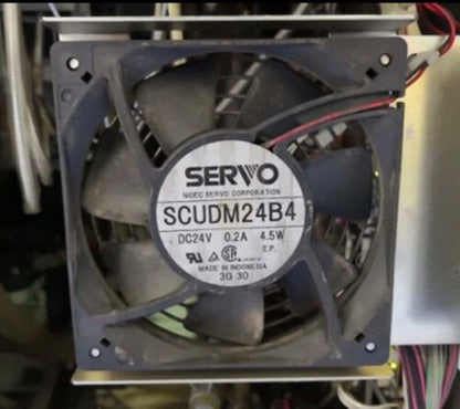 1pcs SERVO SCUDM24B4 DC24V 0.2A 4.5W 12025 12CM fan