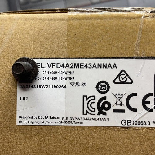 1PC Delta VFD4A2ME43ANNAA ME300 Series Inverter ping