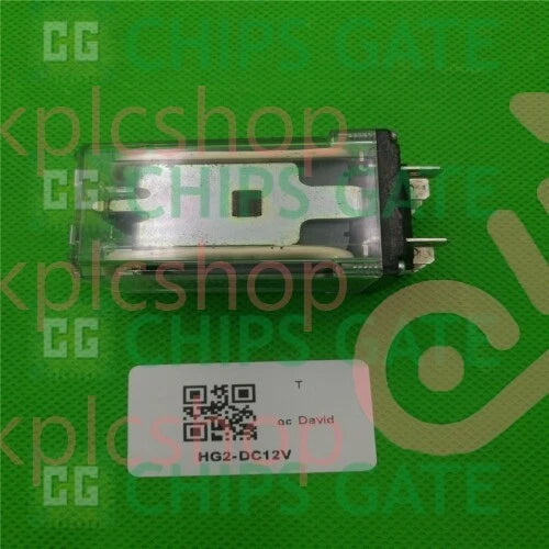 1PCS HG2-DC12V DIP HG Series 20A DPDT 12 VDC Plug-In General Purpose Cube Powe