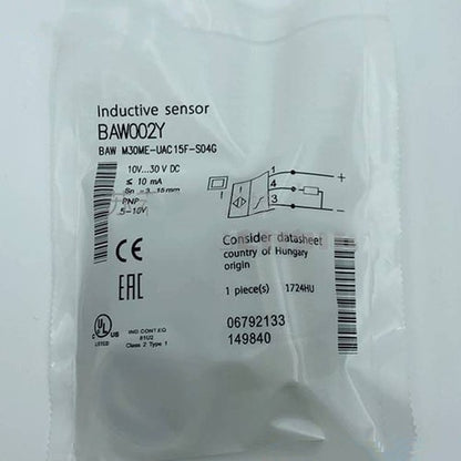 BALLUFF BAW M30ME-UAC15F-S04G Proximity Switch One Free Shipping