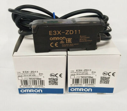 Omron E3X-ZD11 Photoelectric Switch Sensor - New 1PC - OMRON