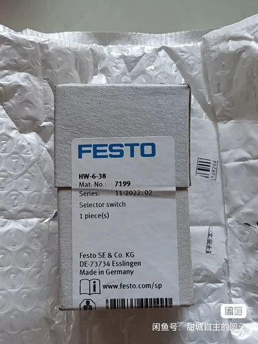 Festo HW-6-38 7199 Selector Switch One HW638