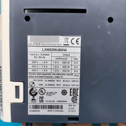 1PC Schneider LXM32MU60N4 Servo Driver ping