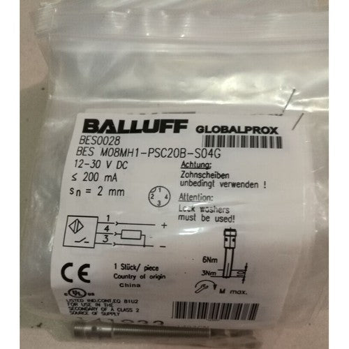 BALLUFF BES M08MH1-PSC20B-S04G Sensor One Free Shipping