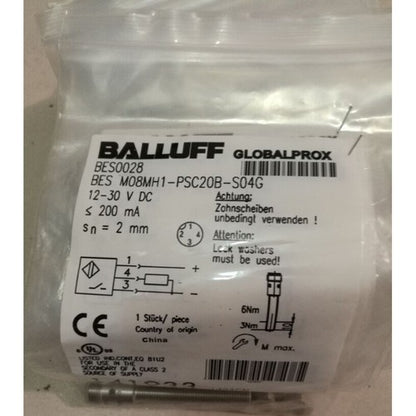 BALLUFF BES M08MH1-PSC20B-S04G Sensor One Free Shipping