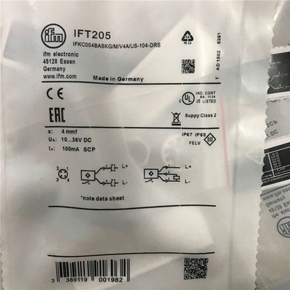 IFM IFT205 Proximity Switch One Free Shipping