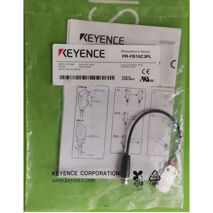 Keyence PR-FB15C3PL Photoelectric Sensor Switch PRFB15C3P 1PC Free Shipping