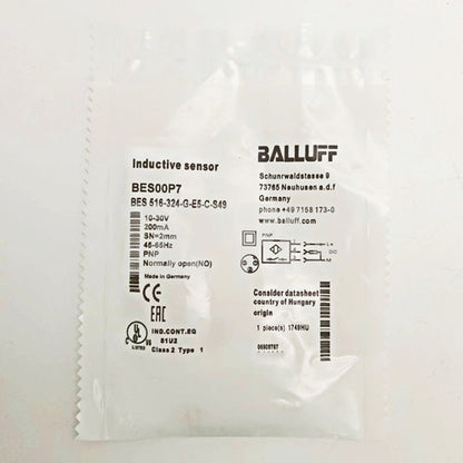BALLUFF BES 516-324-G-E5-C-S49 Proximity Sensor One Free Shipping