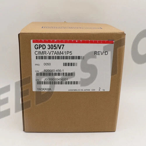 1PC Yaskawa Electric CIMR-V7AM41P5 GPD 315/V7 400V 3 Phase MVB005 Spec 41P51