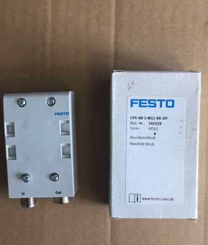 Festo CPX-AB-2-M12-RK-DP 541519 One Free Shipping CPXAB2M12RKDP