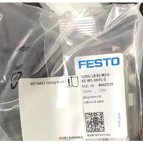 Festo VUVG-LK10-M52-AT-M5-1H2L-S 8042539 Solenoid Valve One Free Shipping