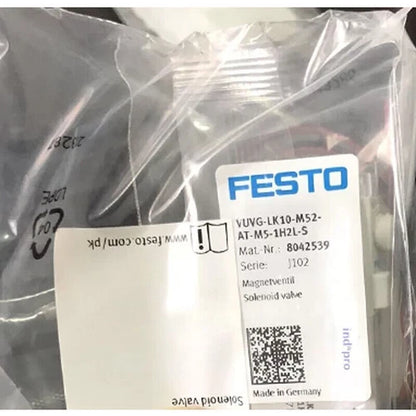 Festo VUVG-LK10-M52-AT-M5-1H2L-S 8042539 Solenoid Valve One Free Shipping