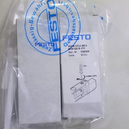 Festo VUVB-ST12-M52-MZH-QX-D-1T1 558369 Solenoid Valve One Free Shipping