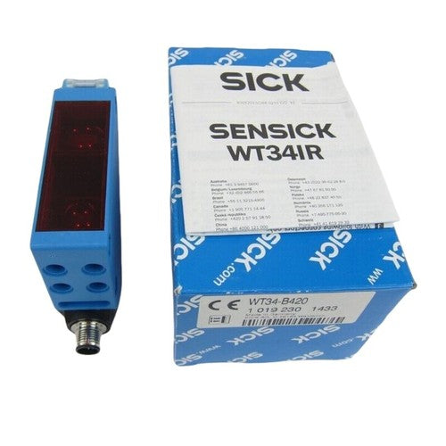 One SICK WT34-B420 WT34B420 Photoelectric Switch ping