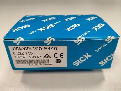 SICK WS/WE160-F440 6022758 Photoelectric Sensor One ping
