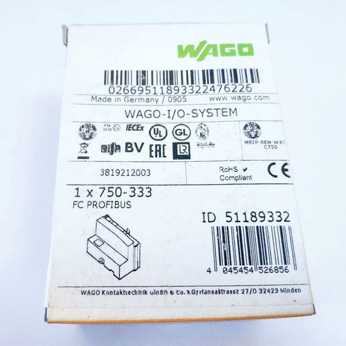1PC Wago 750-333 PLC Module  ping 750333