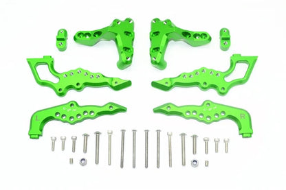 GPM Aluminum Rear Damper Mount For LOSI 1/6 Super Baja Rey #ke