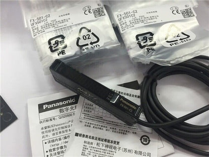 Panasonic SUNX FX-501-C2 Fiber Optic Sensor 1PC Free Shipping FX501C2