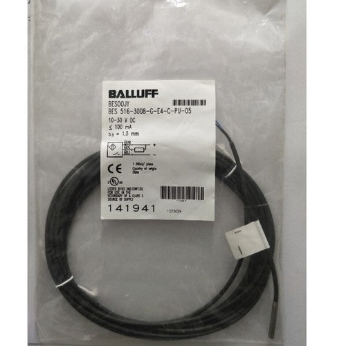 BALLUFF BES 516-3008-G-E4-C-PU-05 Proximity Switch Sensor One Free Shipping
